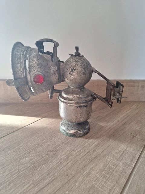 Lampe De Vélo à Carbure/acétylène – Ancienne – Collection Cycliste