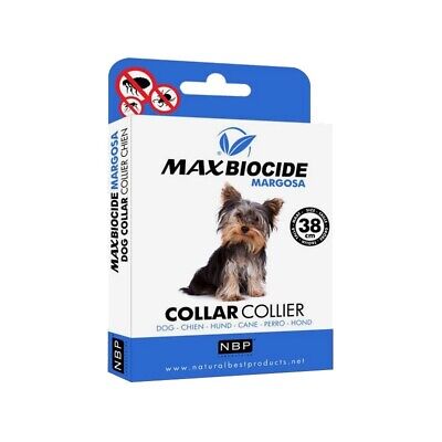 NBP LABORATOIRE Max Biocide Margosa - Pesticide Collar Size 38 cm