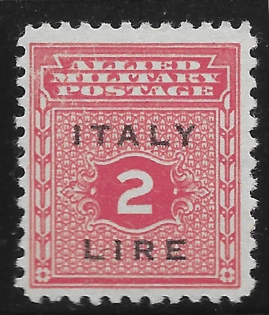 World war II Germany/Allied Military Occupation ITALY Rare stamp 2 L.MNH** OG VF