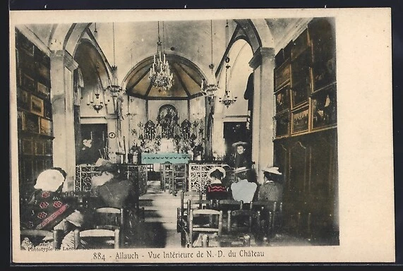 Carte Postale Ancienne Meximieux - Intérieur Du Séminaire, Ain, France