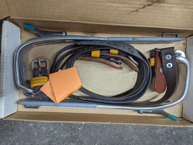 Bashlin Industries Inc. Climbing Spikes BD14-2N Never Used