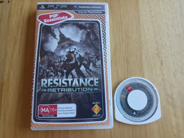 Jogo PSP Essentials Resistance: Retribution