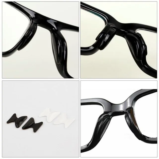 5 pares de nuevas pegatinas de silicona almohadillas antideslizantes para gafas gafas de sol gafas