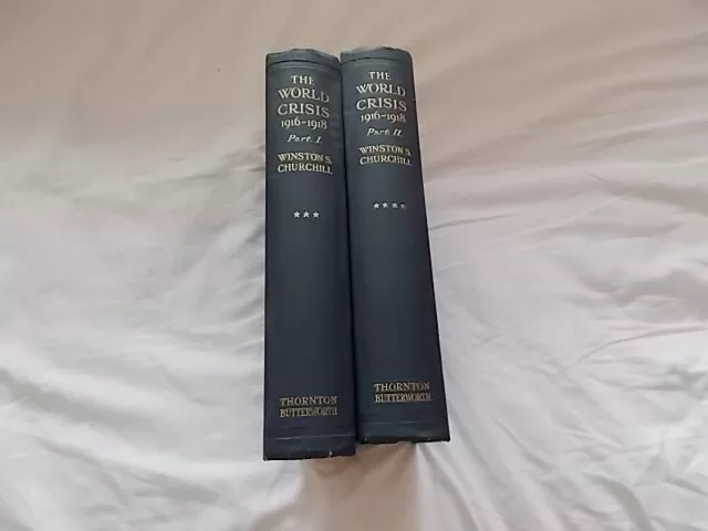 Winston Churchill : The World Crisis Two Volumes