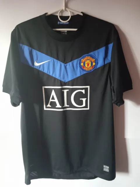 2009-10 Manchester United Away Shirt Jersey Trikot M [492]
