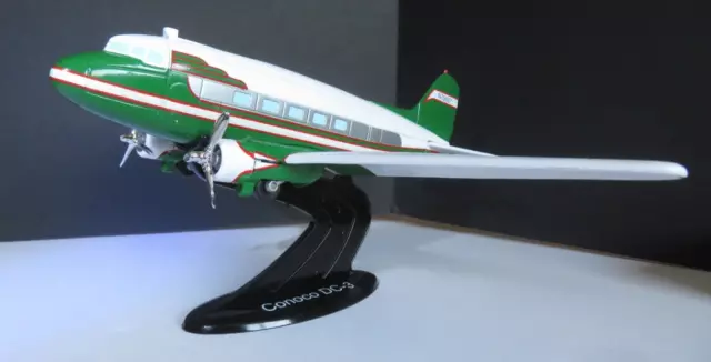 VINTAGE CONOCO® DOUGLAS DC-3 Aircraft Bank Commemorative Edition Die Cast Model