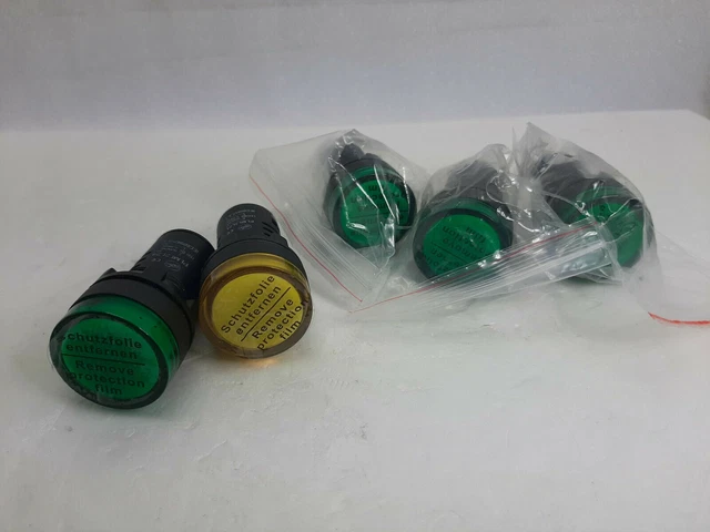 Giovenzana Lampe de signalisation LED Indicateur de puissance PLML2L24 AC...