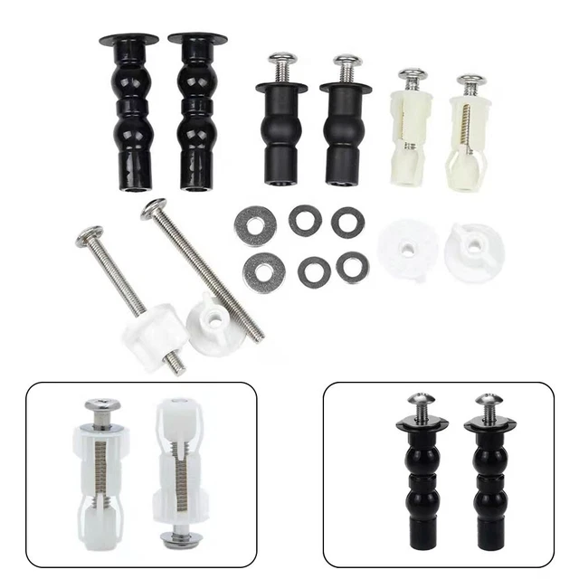 Set universale di fissaggio coperchio WC per installazione facile e conveniente