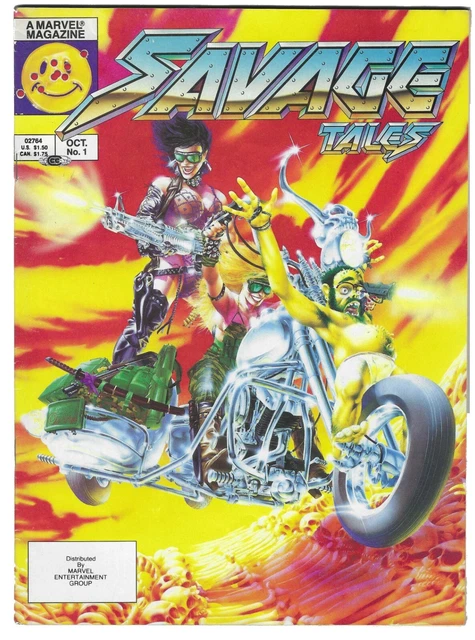 Savage Tales #1 (1985) Michael Golden cover 1st The Nam story