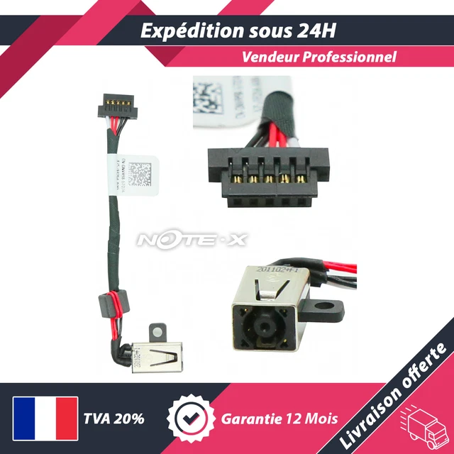 Connecteur Dc Power Jack Pour Dell Xps 12 9Q33 9Q34 P20S002