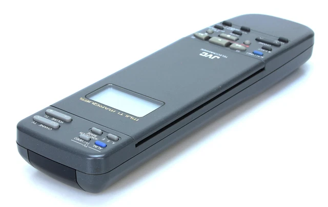 Télécommande D'origine JVC PQ11202 Pour Magnétoscope VHS - Télécommande Occasion Avec Garantie