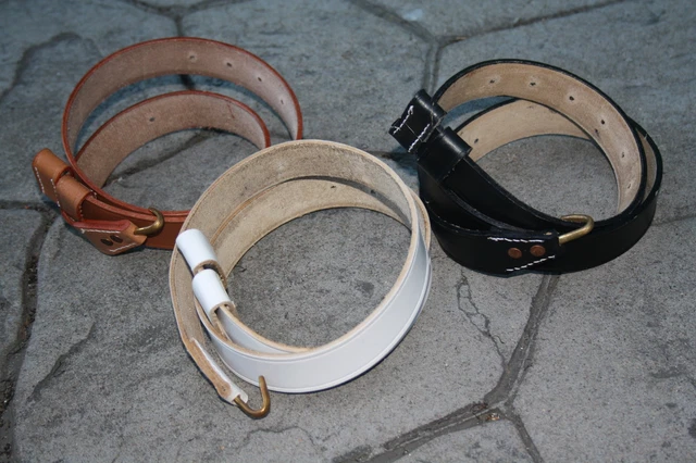 New Enfield & Springfield Leather Rifle Sling - Civil War Colonial British & Usa