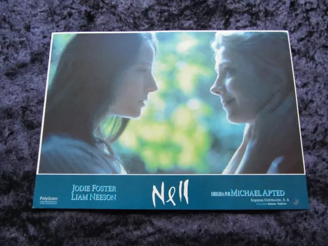 NELL lobby card  # 3 - JODIE FOSTER, NATASHA RICHARDSON