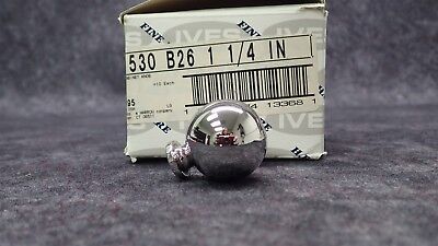 (5) IVES 1-1/4" Spherical Round Cabinet Knobs, Polished Chrome, 530-B3 1-1/4