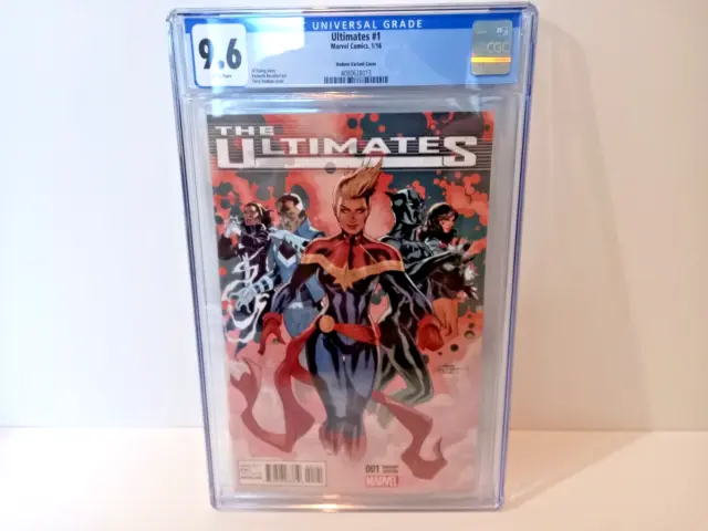The Ultimates #1 Dodson Variant Cover Graded CGC 9.6 White Pages Marvel Comic