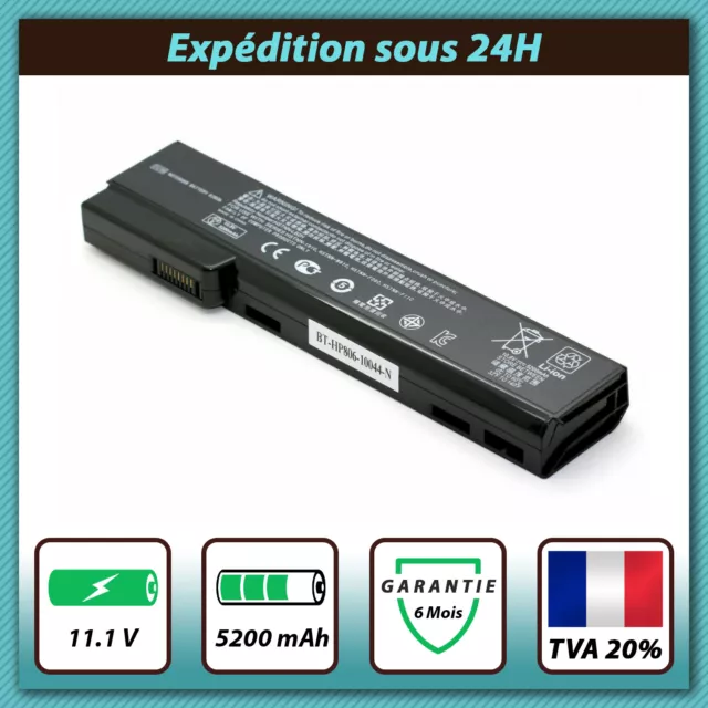 BATTERIE POUR HP EliteBook 8460p 8470p 8470w 11.1V 5200mAh