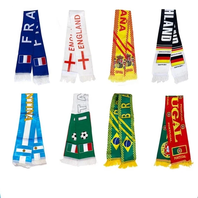 ÉCHARPE OFFICIELLE COUPE DU MONDE FOOTBALL BRÉSIL 2014