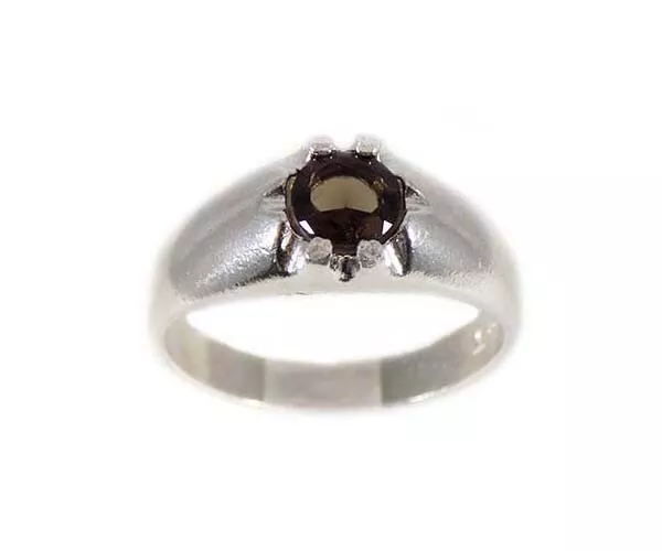 19thC Antik Cairngorm Smoky Quarz + Ring : Scotland's National Gem Druid Kelte