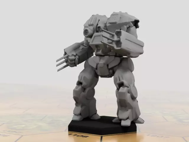 Battletech Miniatures - TRO 3058 Clan Mechs MWO Style - Printed on Demand