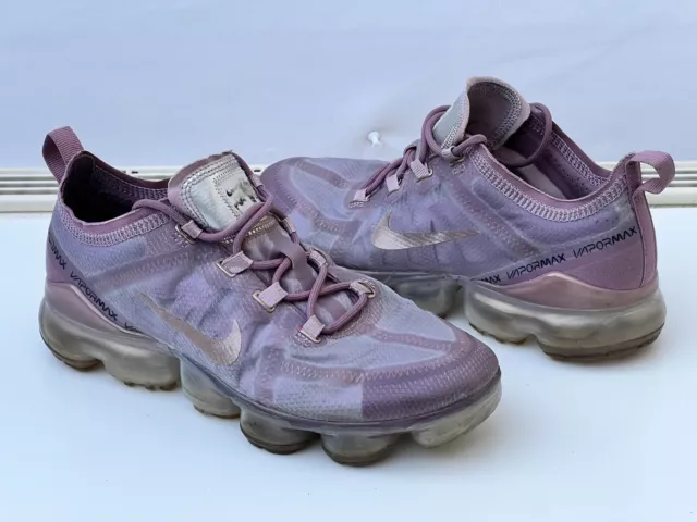 NIKE AIR VAPORMAX 2019 Plum Chalk Womens UK5.5 AR6632 500 Running
