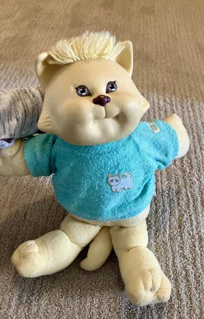 Vintage Cabbage Patch Kids "Koosas" Cat, 1983 Coleco