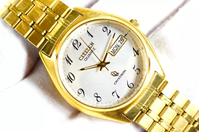 CITIZEN Crystron CQ Watch Men's Vintage Citizen Cal. 7302A Ref. 44-2666