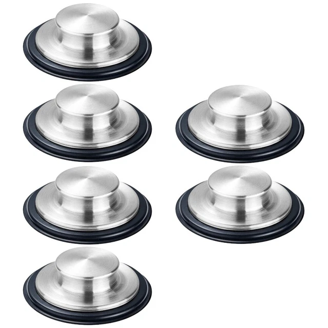 6 pcs Kitchen Sink Stopper Garbage Disposal Plugs Sink Waste Seal Rings