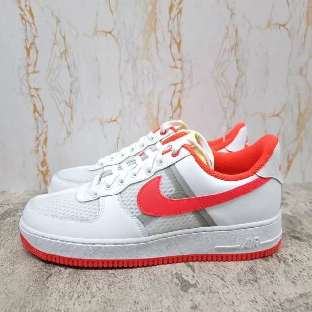 NIKE AIR FORCE 1 Low Transparent Trainers CI0060 100 White Black UK7 US8 EU41 EUR 77 99 PicClick IT