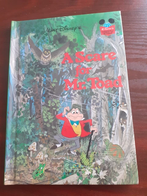 DISNEYS WONDERFUL WORLD Of Reading Hardback Book A Scare For Mr Toad £0 ...