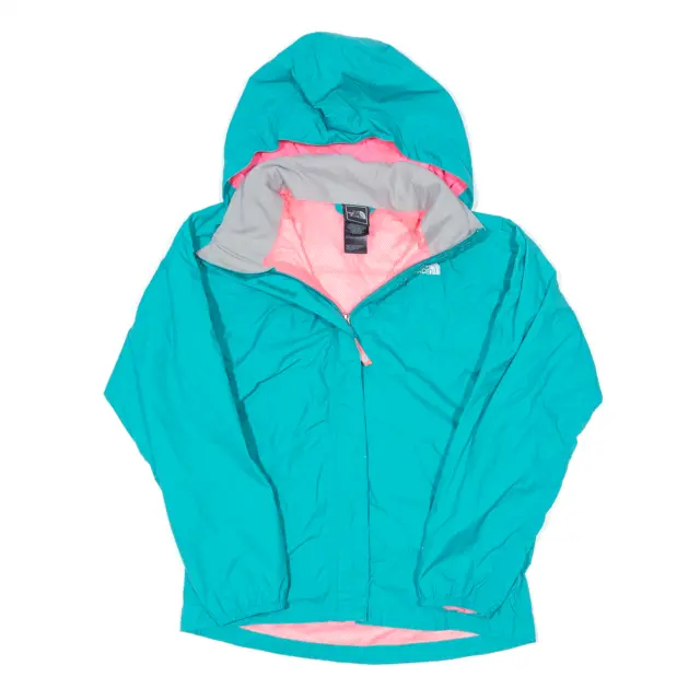 THE NORTH FACE Hyvent mesh lined Rain Jacket Blue Girls L