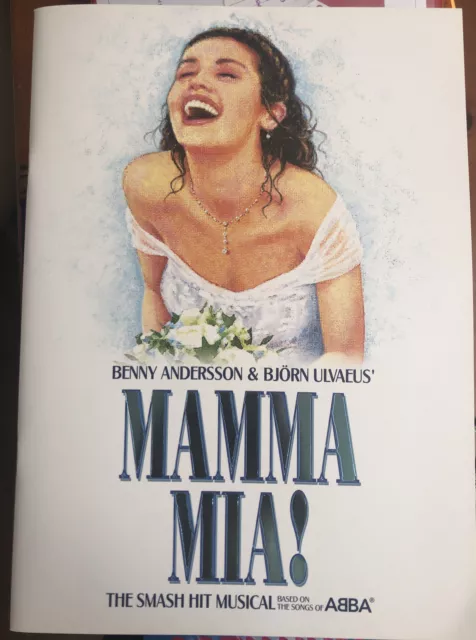 MAMMA MIA The Musical Very Large Theatre Programme / Brochure NEW
