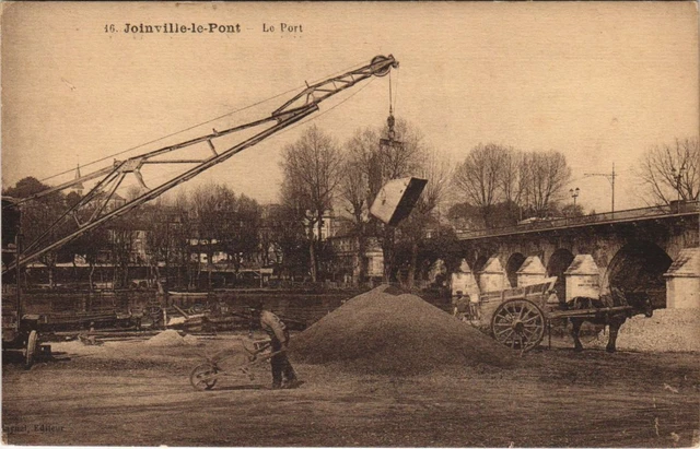 CPA JOINVILLE-le-Pont - Le Port (44451)