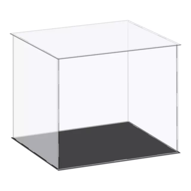 Estuche de Exhibición de Acrílico, Caja Transparente Polvo Prueba 36x31x30.5cm