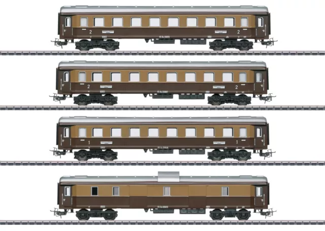 Märklin H0 40360 MHI Schnellzug-Set "Tin Plate" der FS NEU & OVP