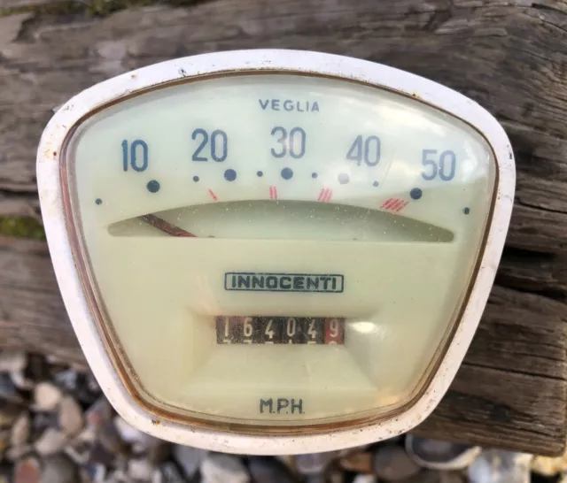 Lambretta Series 3 LI CEV Speedo MPH Used