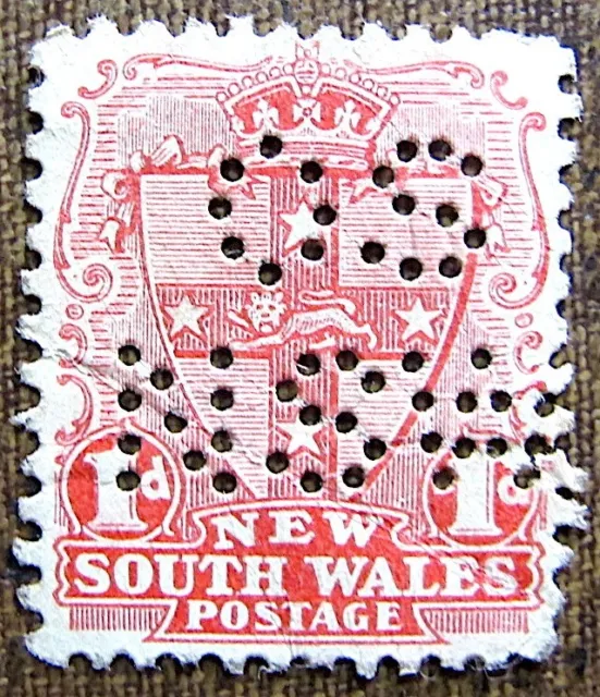 1897-99 QV. 2d. OS-NSW Mint
