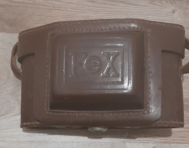Appareil photo vintage Fex Ultra avec etui cuir - Collection retro - Photo, audio & vidéo