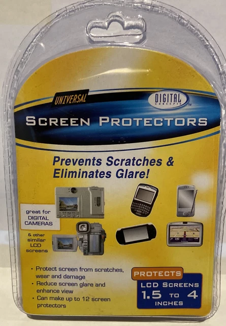 Sakar Digital Camera and Camcorder Universal Screen Protectors (SP-96R) NEW!