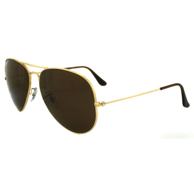 Ray Ban RB3025 Aviator Sunglasses 62 mm Metal FramePolarized Cl