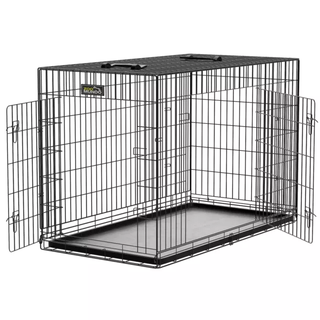 zoomundo Cage pour Chiens Caisse Box de Transport Cage de Animaux Chiots Pliable