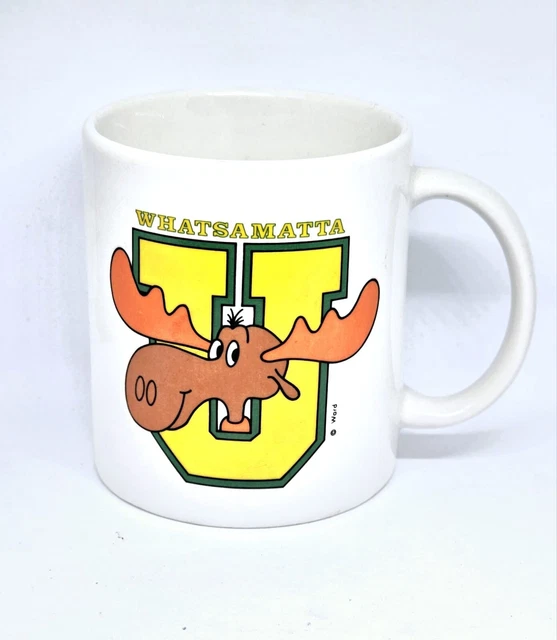 Bullwinkle "Whatsamatta U" Coffee Mug / Tea Cup
