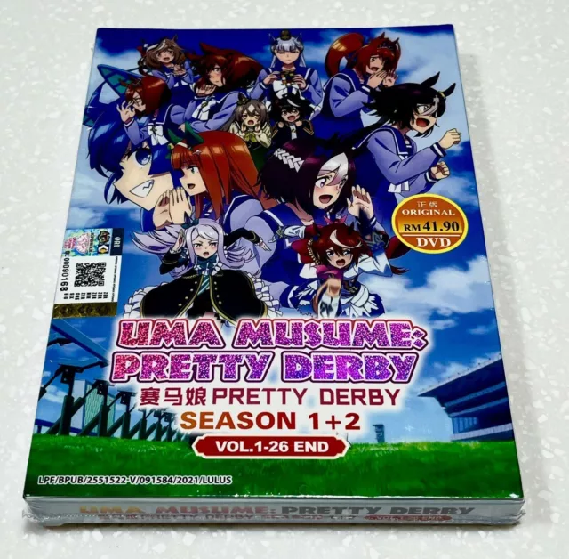 DVD UMA MUSUME: Pretty Derby Season 1+2 Vol.1-26 End English Subtitle  $41.37 - PicClick AU