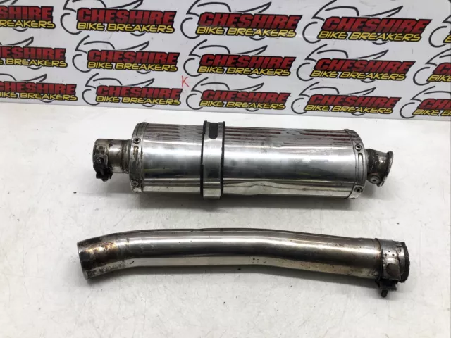 ♻️ Yamaha Yzf-R6 R6 5MT 2001 -2002 Delkevic Exhaust Silencer End Can & Link Pipe