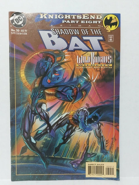 Batman Shadow of the Bat #30 DC Aug 1994  Knightsend part eight wild city