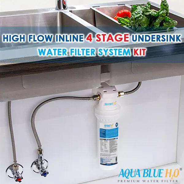 [Free Gift] High Flow Under sink Water Filter System with BTH speaker free
