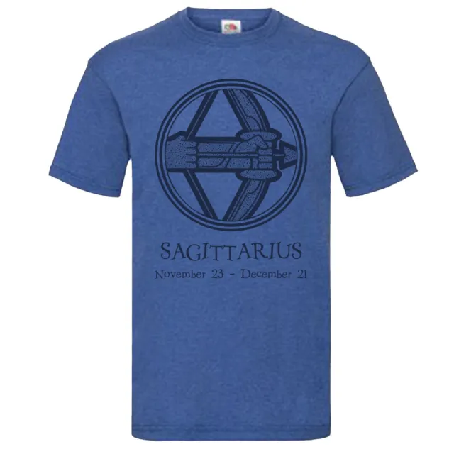 Sagittarius Zodiac Sign Astrology T-Shirt Birthday Gift