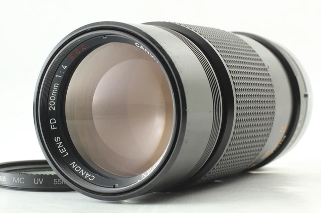 [ EXC+ 5] canon Fd 200mm f4 S. S. C. Mf Téléobjectif Photo De Japon