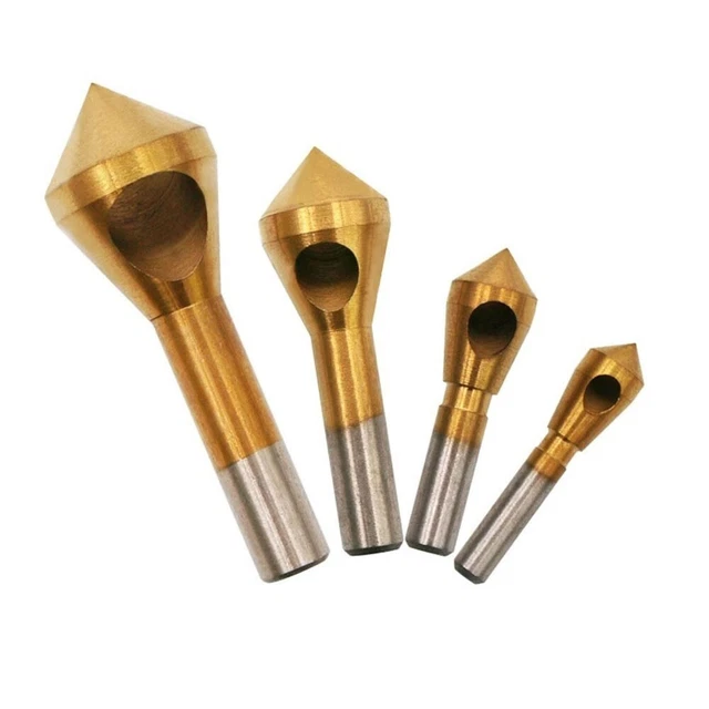 MCMANN Outil d'ébavurage extérieur avec tige hexagonale - Ponceuse à bords métalliques de 6 à 33 mm - Tube de vis - Chamfer extérieur pour vis