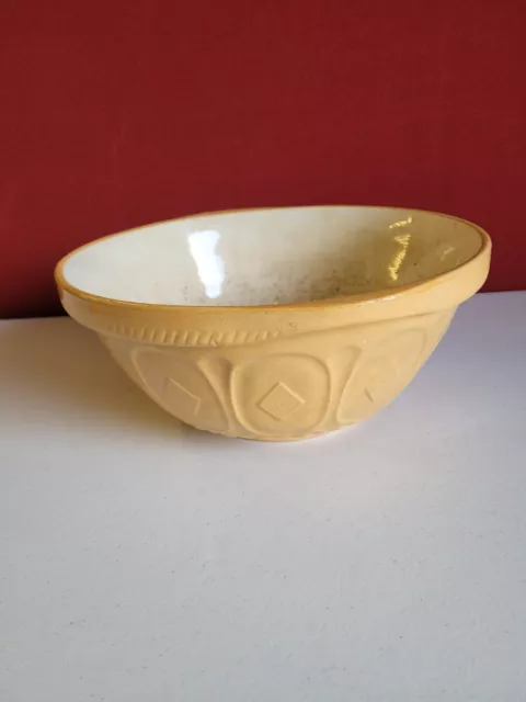 Tazón mezclador de alimentos vintage Gresley 26 cm