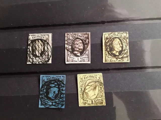 Briefmarken Sachsen